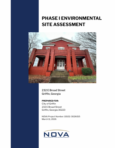 Phase I Environmental Site Assessment first page