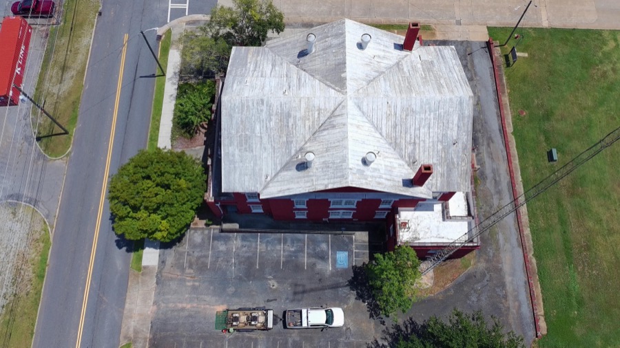 Broad Street Corridor aerial photo 01