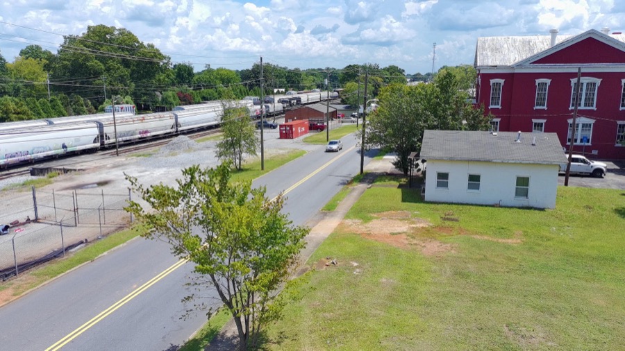 Broad Street Corridor aerial photo 03
