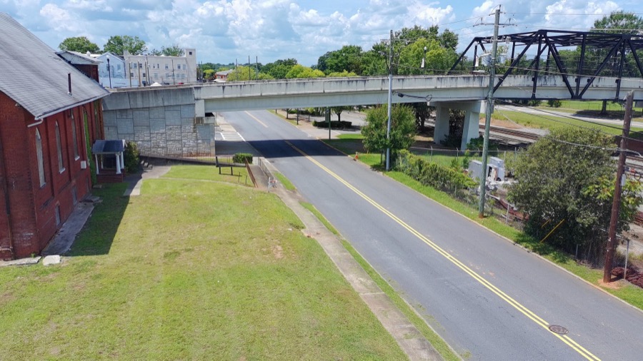 Broad Street Corridor aerial photo 04
