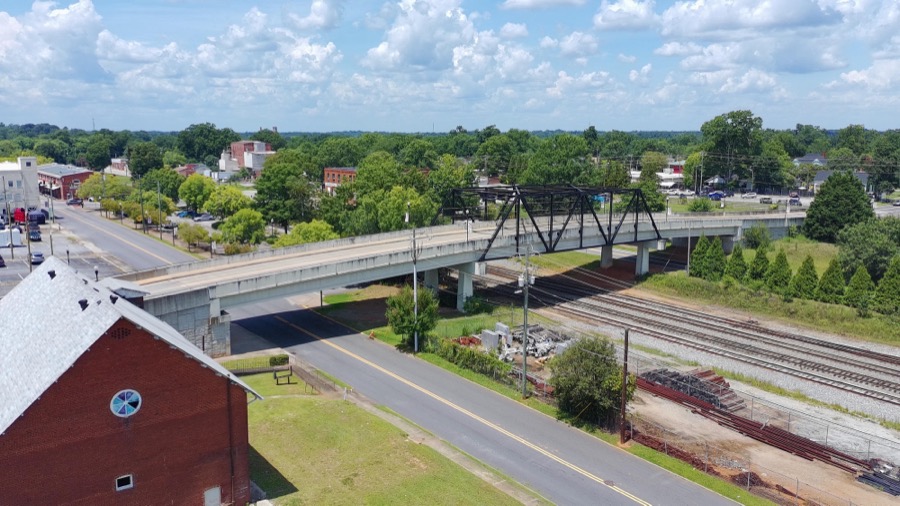 Broad Street Corridor aerial photo 05