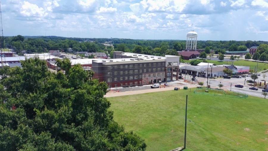 Broad Street Corridor aerial photo 07