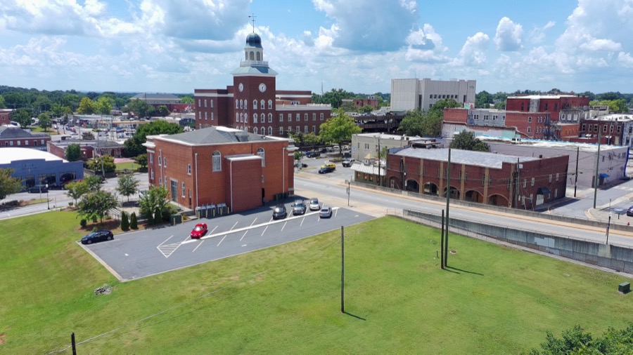 Broad Street Corridor aerial photo 09